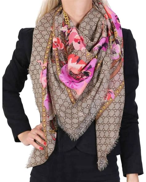 gucci handbag scarf|Gucci pashmina scarf.